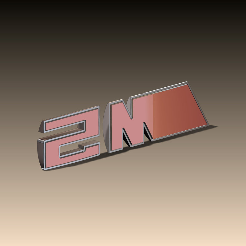 M5 Trunk Emblem - Billet Aluminum
